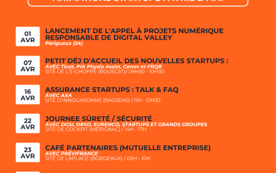 Agenda Bordeaux Technowest : événements avril-mai 2026