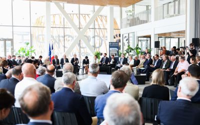 Bordeaux Technowest a accueilli le Premier Ministre Sébastien Lecornu sur son site Cockpit